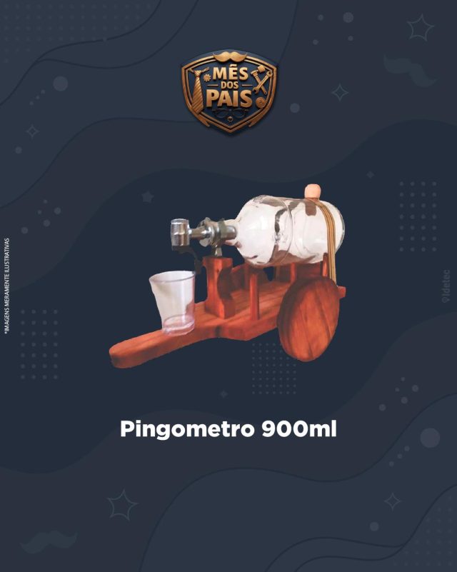 🚚 Que tal um toque rústico e divertido na hora de servir? O Pingômetro Carroça 900ml chegou na Lar Place Marília!
Com visual decorativo e copo acrílico incluso, é ideal para quem gosta de transformar qualquer encontro em um momento inesquecível.
✔ Reservatório de 900ml
 ✔ Acompanha copo de 60ml
 ✔ Estilo criativo para bares e festas
📍 R. Paraná, 101 – Marília – SP
 #LarPlaceMarilia #Pingometro #BarComEstilo #DecoraçãoCriativa #PresenteDiferente
