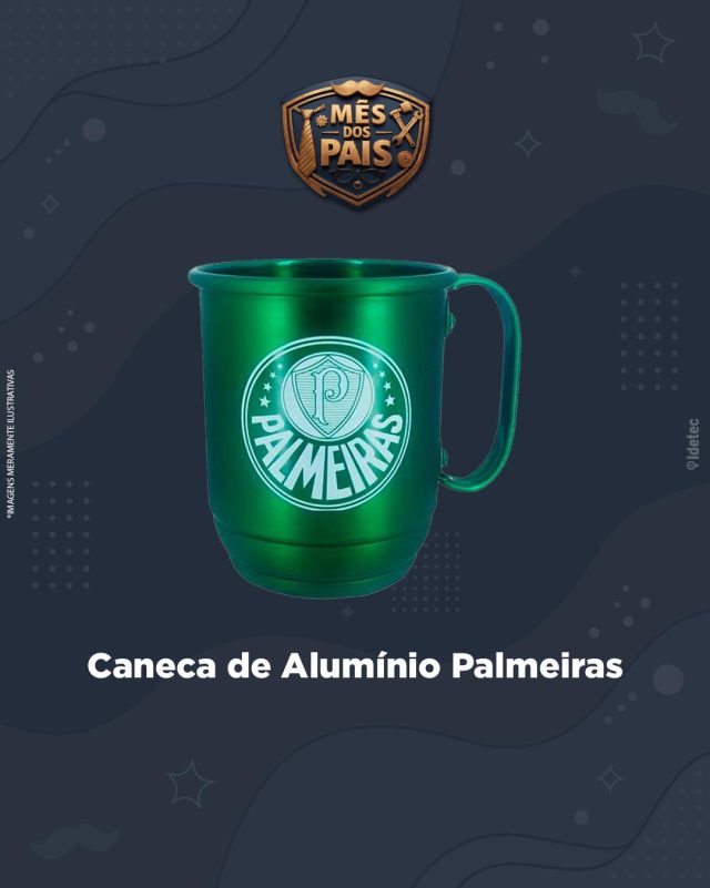 💚 Torça com mais estilo com a Caneca de Alumínio Palmeiras 500ml!
Na Lar Place Marília, o presente para o torcedor do Verdão está garantido. Com alumínio resistente e estampa oficial, essa caneca é puro amor pelo time.
✔ 500ml de capacidade
 ✔ Material durável e leve
 ✔ Um brinde à torcida que nunca abandona!
📍 R. Paraná, 101 – Marília – SP
 #LarPlaceMarilia #CopaDoPalmeiras #CanecaTorcedor #DiaDeJogo #PresentePalmeirense