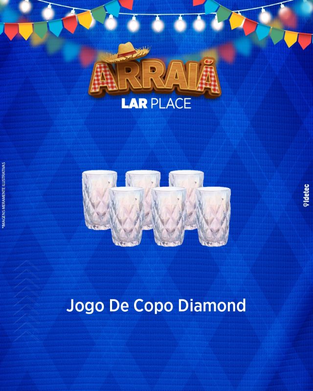 💎🍹 Um brinde à elegância! 🍹💎
 O Jogo de Copos de Vidro Diamond da Lar Place Marília vai transformar a forma como você serve suas bebidas. São 6 copos com acabamento facetado que unem beleza e funcionalidade.
🥤 Para água, suco ou drinks
 ✨ Design moderno e refinado
 🖤 Estilo em cada detalhe
📍 R. Paraná, 101 – Marília – SP
#LarPlaceMarilia #CoposDiamond #MesaComCharme #DecoraçãoDeMesa #Marília