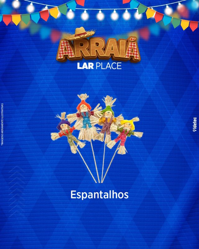 🧡🌽 Palito com Espantalho – Detalhe encantador para sua Festa Junina! 🌽🧡
 Decore com criatividade! O palito com espantalho da Lar Place Marília é ideal para dar um toque especial à sua decoração caipira.
🌾 Decoração leve e divertida
 🎪 Ótimo para enfeitar doces, vasos ou lembrancinhas
 🎉 Perfeito para dar vida à sua mesa junina!
📍 R. Paraná, 101 – Marília – SP
#LarPlaceMarilia #EspantalhoPalito #DetalhesQueEncantam #FestaJunina2025 #SãoJoãoMarília