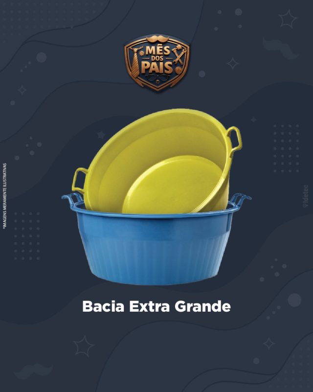🛁✨ Bacia Extra Gigante Canelada: versátil, resistente e com grande capacidade!
Ideal para lavar roupas, alimentos ou objetos grandes com praticidade e eficiência.
✔ Material durável
✔ Capacidade extra para tarefas maiores
✔ Perfeita para uso doméstico ou no quintal
📍 Rua Paraná, 101 - Marília - SP
#LarPlaceMarília #BaciaExtraGigante #PraticidadeEUtilidade #CasaOrganizada