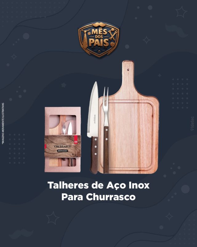 🍖🔥 Conjunto de Talheres de Aço Inox para Churrasco: prepare carnes com praticidade e sofisticação!
O faqueiro com cabo de madeira é resistente, elegante e ideal para momentos especiais.
✔ Aço inox durável
✔ Cabo de madeira firme e elegante
✔ Perfeito para churrasco e ocasiões em família
📍 Rua Paraná, 101 - Marília - SP
#LarPlaceMarília #KitChurrasco #TalheresDeChurrasco #ChurrascoComEstilo