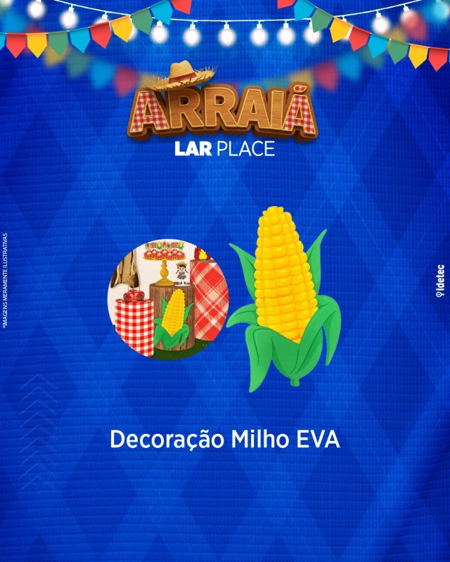🌽🧡 Espiga de Milho em EVA – Um clássico que não pode faltar no seu arraial! 🧡🌽
 Na Lar Place Marília, você encontra esse item que é a cara da Festa Junina, perfeito para criar um ambiente temático encantador!
🪅 Fácil de usar e super leve
 🍃 Reutilizável e durável
 🎪 Ideal para escolas, comércios e festas em casa
📍 R. Paraná, 101 – Marília – SP
 #LarPlaceMarilia #FestaJunina #EspigaDeMilhoEVA #DecoraçãoJunina #Marília
