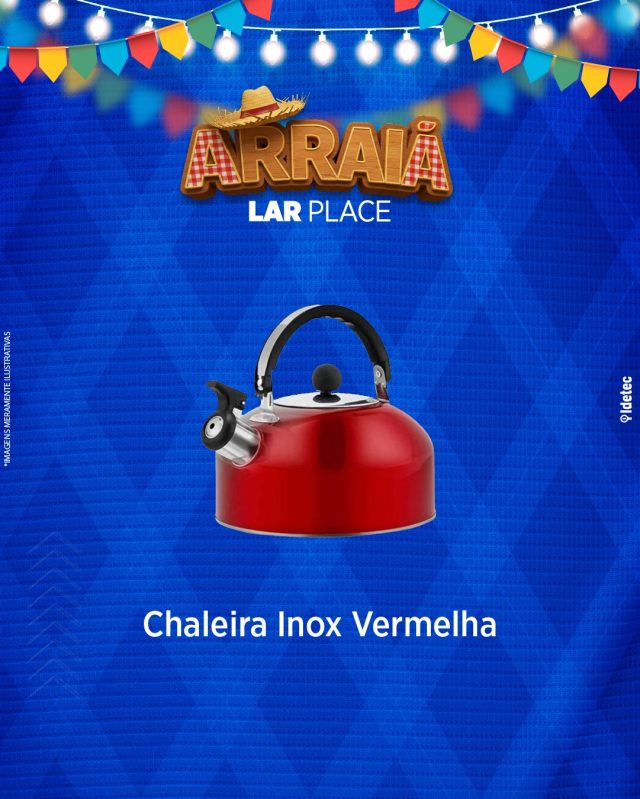 🔥☕ Dê um toque vibrante e elegante para sua cozinha com a Chaleira Inox Vermelha, da Lar Place Marília!

Prática, resistente e com um design moderno, ela é ideal para esquentar água e ainda deixar o ambiente mais bonito e sofisticado.

🌟 Feita em inox resistente
❤ Design vermelho vibrante
☕ Ideal para café, chá ou decoração da cozinha

📍 R. Paraná, 101 – Marília – SP
#LarPlaceMarilia #ChaleiraVermelha #DecoraçãoDeCozinha #EstiloEPraticidade #Marilia