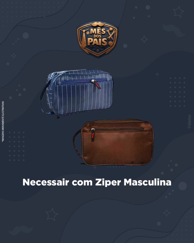🧳💼 Necessaire Grande com Zíper Masculina: pratique e moderna para suas viagens ou dia a dia!
Ideal para guardar itens pessoais com segurança e estilo.
✔ Espaçosa e resistente
✔ Zíper de qualidade
✔ Design masculino e funcional
📍 Rua Paraná, 101 - Marília - SP
#LarPlaceMarília #NecessaireMasculina #EstiloEPraticidade #Organização